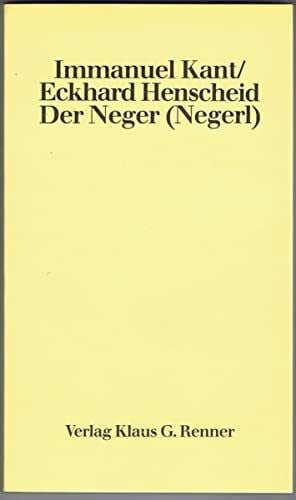 Der Neger (Negerl)