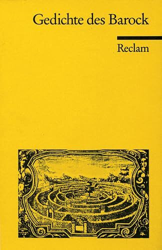 Gedichte des Barock (Reclams Universal-Bibliothek)