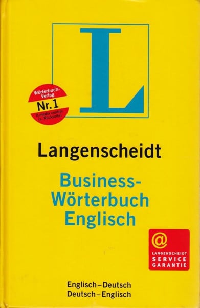 Langenscheidt Business-Wörterbuch Englisch: Englisch-Deutsch /Deutsch-Englisch