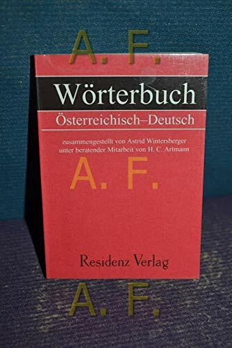 Wörterbuch Österreichisch-Deutsch