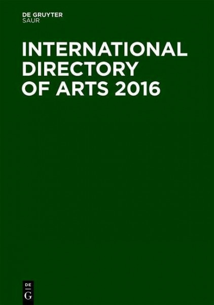 International Directory of Arts 2016