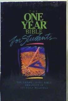 The One Year Bible for Students: The Living Bible