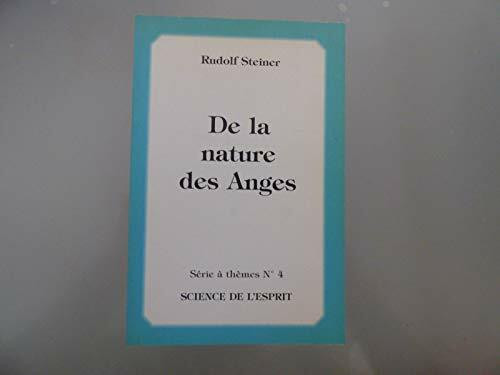 De la nature des anges