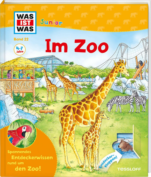 WAS IST WAS Junior Band 22. Im Zoo: Welche Tiere leben im Zoo? Was fressen die Eisbären? Wer ist nachts wach? (WAS IST WAS Junior Sachbuch, Band 22)