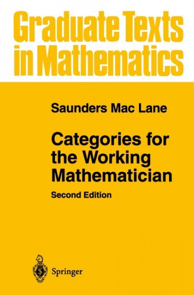 Categories for the Working Mathematician