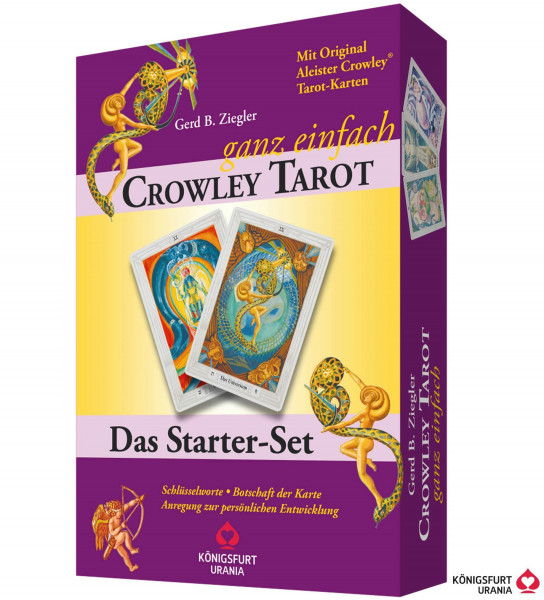 Crowley - ganz einfach. Das Starter-Set mit Buch und 78 Crowley Tarot-Karten (Tarot für Anfänger, Deutsch)