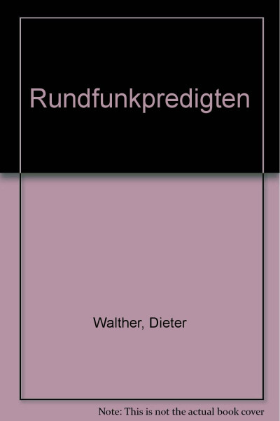Rundfunkpredigten