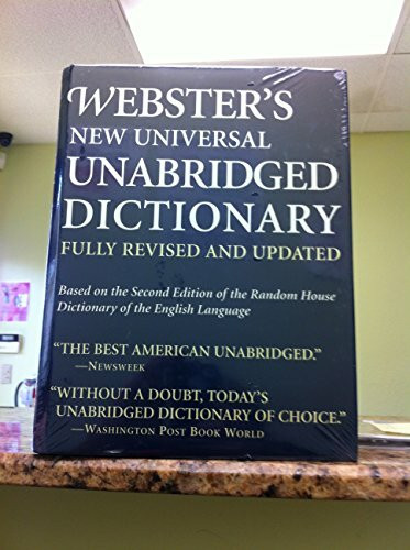 Webster's New Universal Unabridged Dictionary (fully revised and updated)