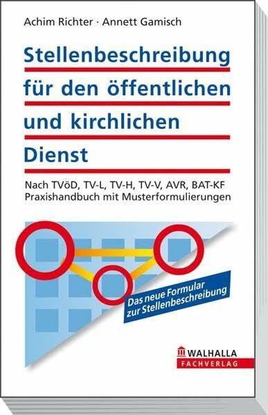 Stellenbeschreibung für den öffentlichen und kirchlichen Dienst: Nach TVöD, TV-L, TV-H, TV-V, AVR, BAT-KF; Praxishandbuch mit Musterformulierungen