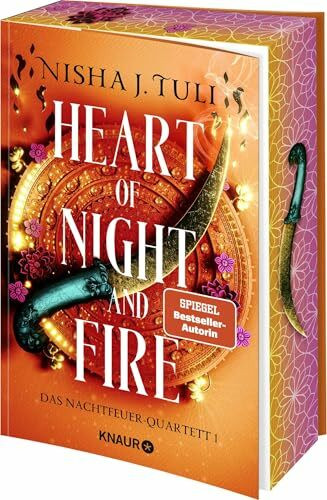 Heart of Night and Fire: Das Nachtfeuer-Quartett 1 | Limitierte Auflage mit Farbschnitt | Slowburn Fantasy Romance von der Nr. 1 SPIEGEL-Bestsellerautorin