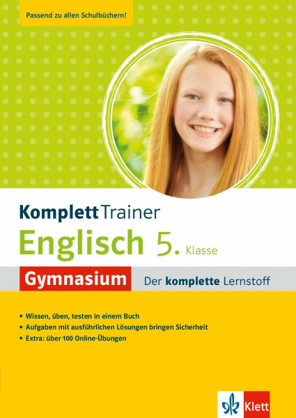 Klett KomplettTrainer Gymnasium Englisch 5. Klasse: Der komplette Lernstoff