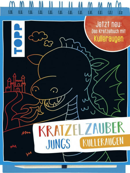 Kratzelzauber Kulleraugen für Jungs