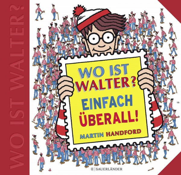 Wo ist Walter? Einfach überall: Exklusive Schmuckausgabe mit Halbleinenrücken und Prägung
