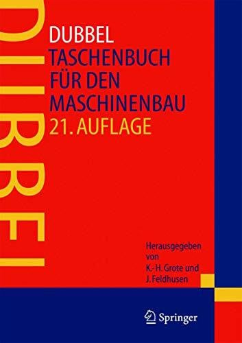 Dubbel: Taschenbuch für den Maschinenbau