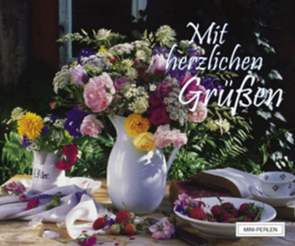 Mit herzlichen Grüssen (Mini-Perlen)