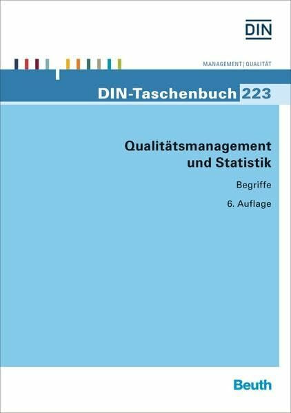 Qualitätsmanagement und Statistik: Begriffe (DIN-Taschenbuch)