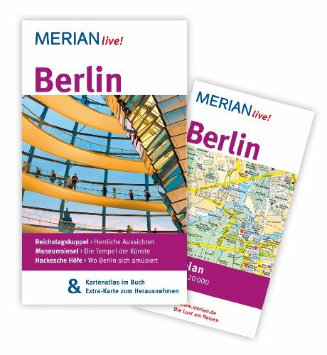 MERIAN live! Reiseführer Berlin: MERIAN live! - Mit Kartenatlas im Buch und Extra-Karte zum Herausnehmen