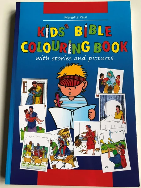 Kinder-Mal-Bibel englisch: with stories and pictures
