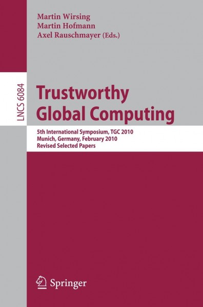 Trustworthly Global Computing