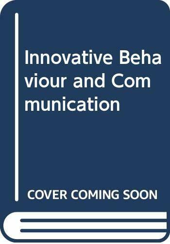 Innovative Behaviour and Communication Buch Holt McDougal