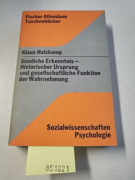 Sinnliche Erkenntnis,