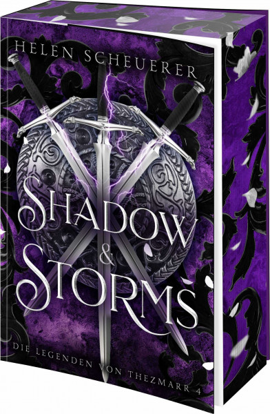Shadow and Storms: Die Legenden von Thezmarr 4 | Das Finale der actionreichen New-Adult-Romantasy-Reihe | Exklusiver Farbschnitt in der Erstauflage