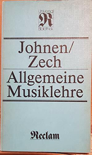 Allgemeine Musiklehre: Mit 233 Notenbeispielen (suhrkamp taschenbuch)