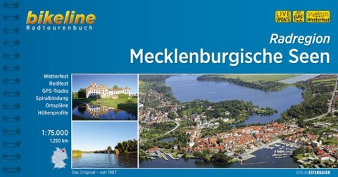 Bikeline Radatlas Mecklenburgische Seen