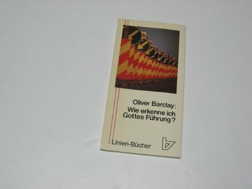 Wie erkenne ich Gottes Führung?.
