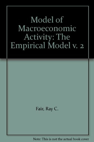 The Empirical Model (v. 2) (Model of Macroeconomic Activity)
