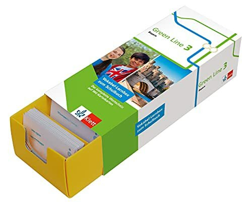 Klett Green Line 3 Bayern Klasse 7 Vokabel-Lernbox zum Schulbuch: Englisch passend zum Lehrwerk üben (Green Line. Ausgabe für Bayern ab 2017)