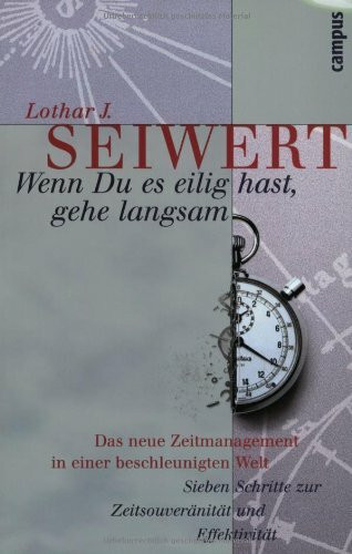 Wenn du es eilig hast, gehe langsam. Amazon.de Sonderausgabe.