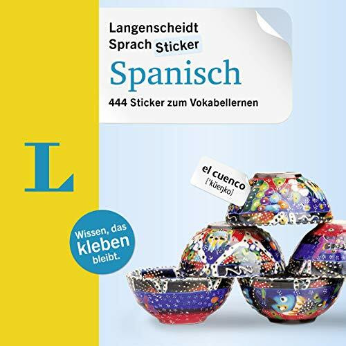 Langenscheidt SprachSticker Spanisch - mit Fotos: 444 Sticker zum Vokabellernen