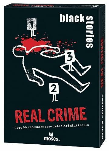 moses. 105442 black stories Real Crime Edition, 50 rabenschwarze Rätsel rund reale Kriminalfälle