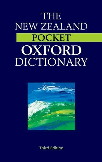 New Zealand Pocket Oxford Dictionary