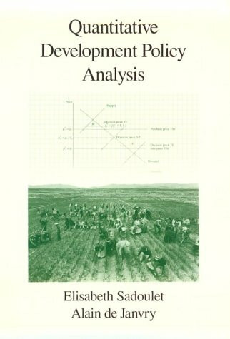 Quantitative Development Policy Analysis/Book and IBM and Macintosh Diskettes