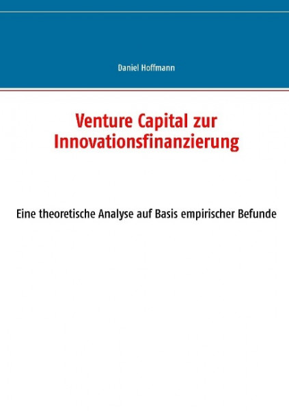 Venture Capital zur Innovationsfinanzierung