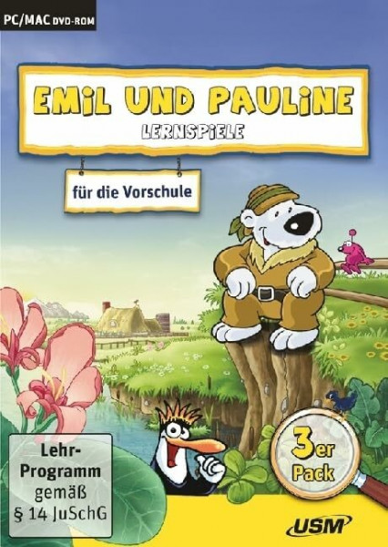 Emil und Pauline 3 in 1 Bundle - Lernspiele für die Vorschule: Emil und Pauline in der Stadt,... auf dem Bauernhof 2.0,... auf dem Land