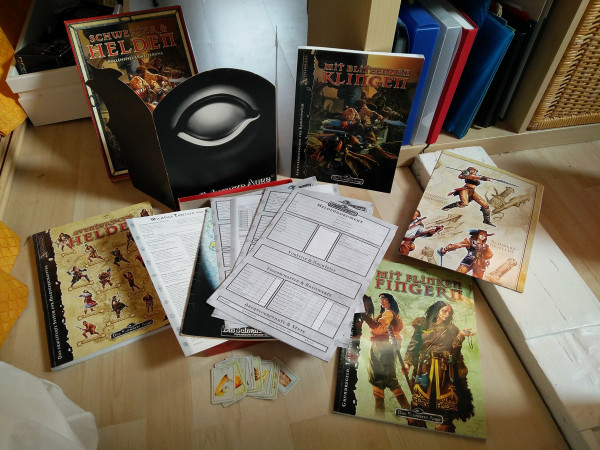 Das Schwarze Auge 4 Schwerter und Helden Box
