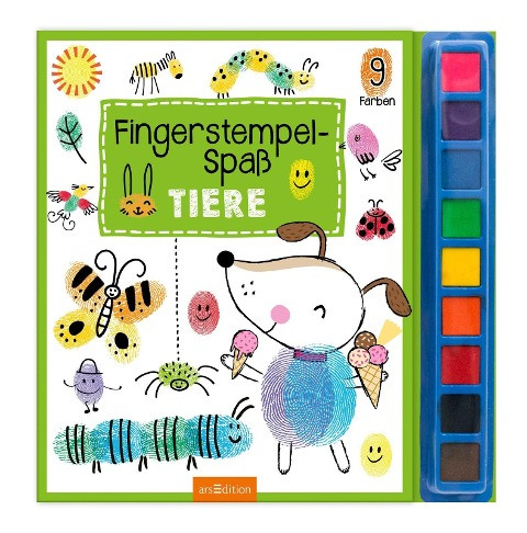 Fingerstempel-Spaß Tiere