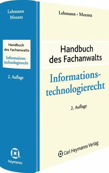 Handbuch des Fachanwalts Informationstechnologierecht