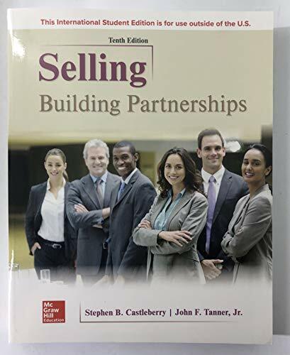 ISE Selling: Building Partnerships (Economia e discipline aziendali) ISE Selling: Building Partnerships (Economia e discipline aziendali)