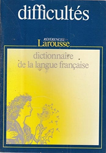 Dictionnaire Des Difficultes De La Langue Francaise