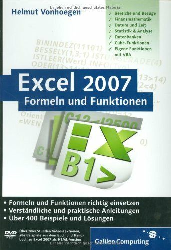 Excel 2007 – Formeln und Funktionen (Galileo Computing)