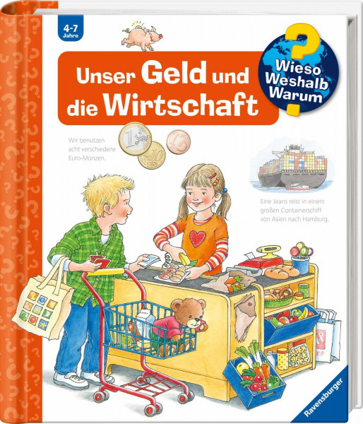 Wieso? Weshalb? Warum?, Band 31: Unser Geld und die Wirtschaft (Sachbuch ab 4 Jahre – mit Klappen)