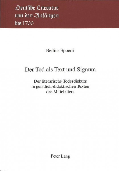 Der Tod als Text und Signum