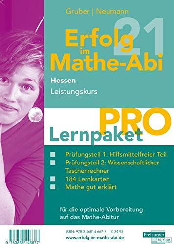 Erfolg im Mathe-Abi 2021 Hessen Lernpaket 'Pro' Leistungskurs