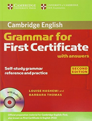 Cambridge Grammar for First Certificate with Answers and Audio CD 2nd Edition