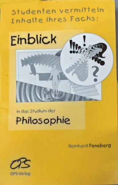Einblick in das Studium der Philosophie
