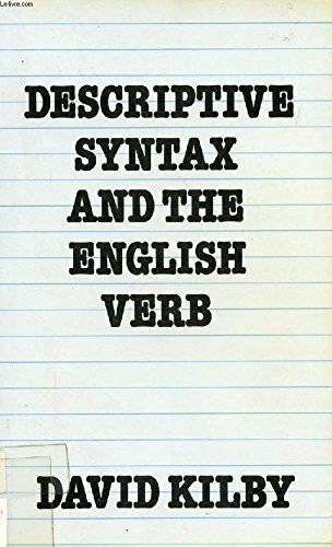 Descriptive Syntax and the English Verb